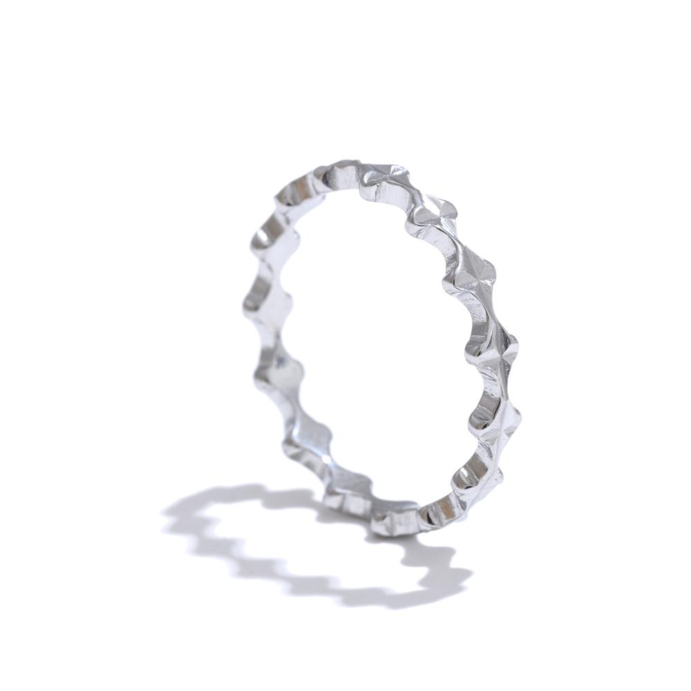 Eetit Минималистское тонкое геометрическое кольцо из нержавеющей стали золотого и серебряного цвета, модные универсальные повседневные ювелирные аксессуары