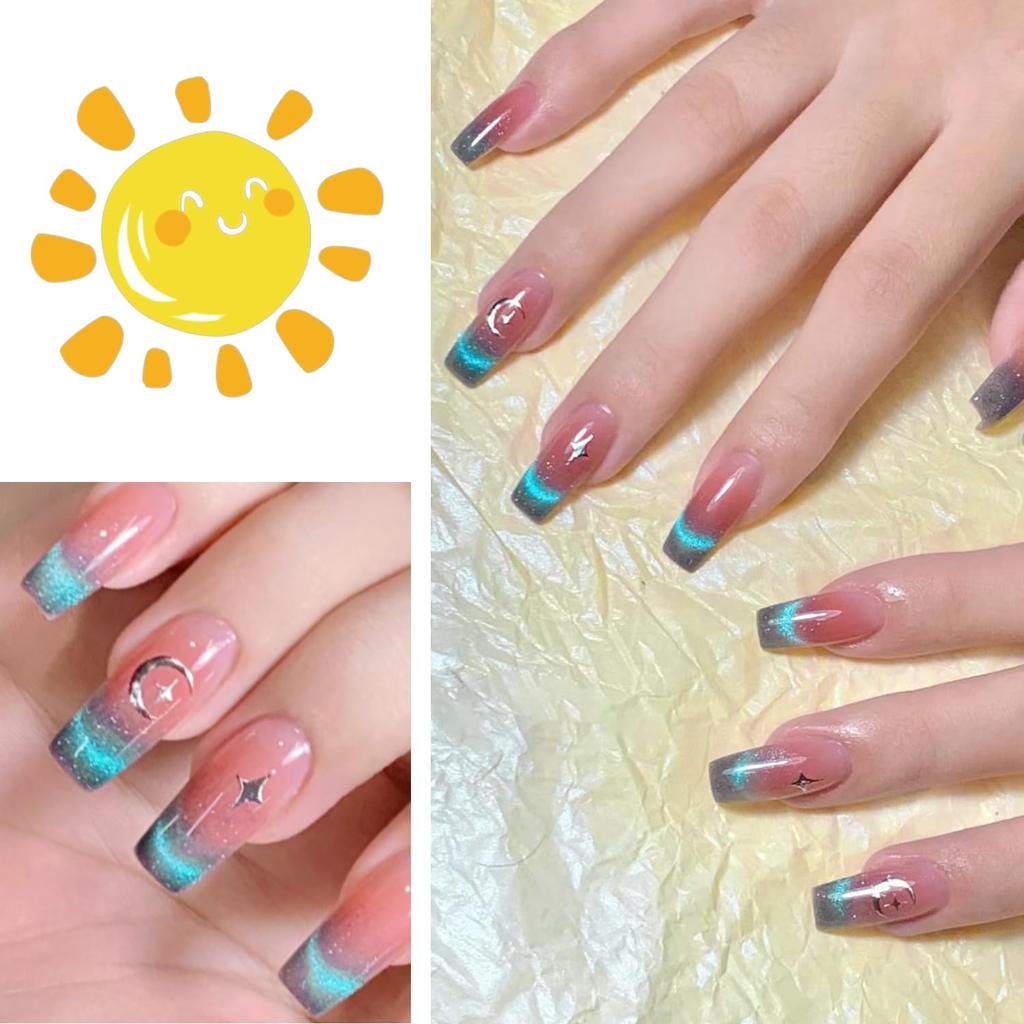 Biutee Gel Nail Nail Color with Glitter 6 Colors 8ml Compatible Glitter Magnetic Nail Gel Nail Color Gel Fine Particle Glitter Diamond Gel Iridescent