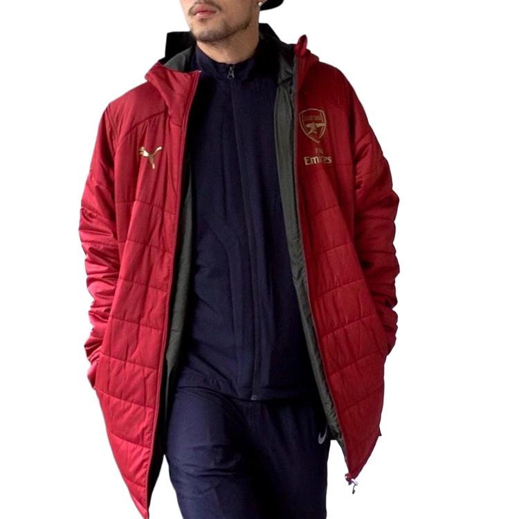 Puma Теплая дышащая удобная мягкая хлопковая куртка мужская куртка красная 753238-07