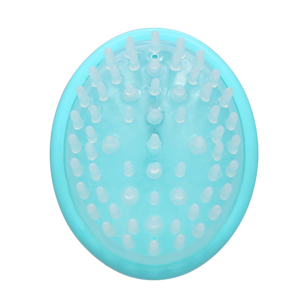 Soft Silicone Shampoo Scalp Shower Hair Washing Massage Massager Brush Comb