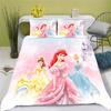 Snow White Duvet Cover Princess Series Set Comforter Bedding 3d Children'S Bedding Set 3-Piece 1 Quilt Cover King Size