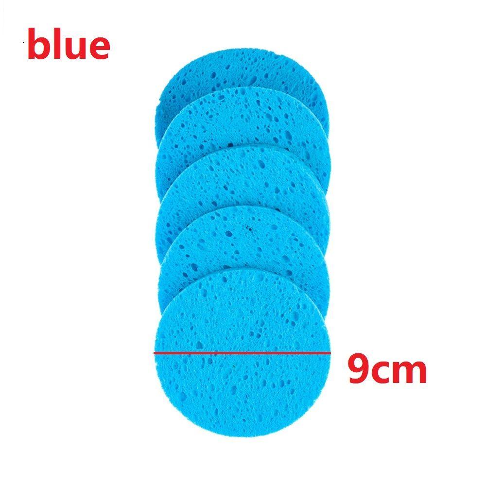 5 шт. Мягкий очищающий отшелушивающий спонж для умывания лица, мочалка для тела, очиститель для лица, компресс-пуховка