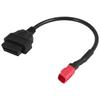 Прочный-OBD Кабель для мотоцикла Для Honda BENELLI 6-контактный разъем Кабель Диагностический кабель 6-контактный на OBD2 16-контактный адаптер