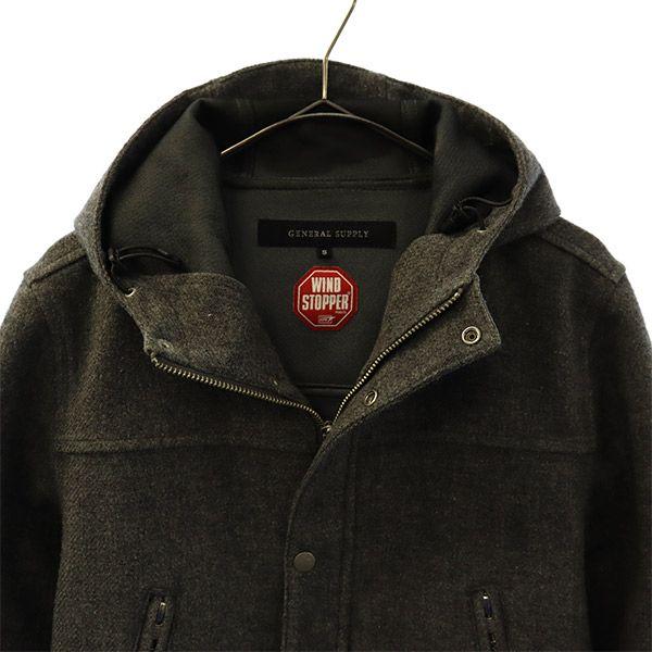 SHIPS GENERAL SUPPLY шерстяной смешанный пиджак S серый капюшон Мужской Б/У