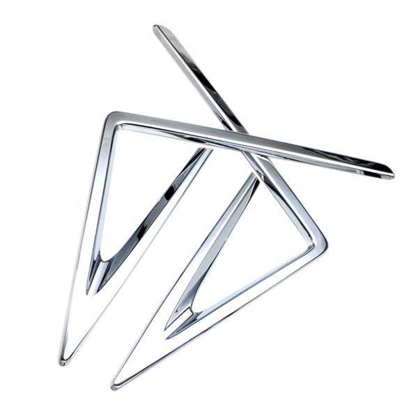 Накладки на противотуманные фары переднего бампера гибридной версии Toyota 80 серии (Пара)