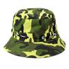 MUQZI Sports Accessory Fashion Camouflage Sun Block Bucket Hat Outdoor Breathable Hiking Fishing Cap