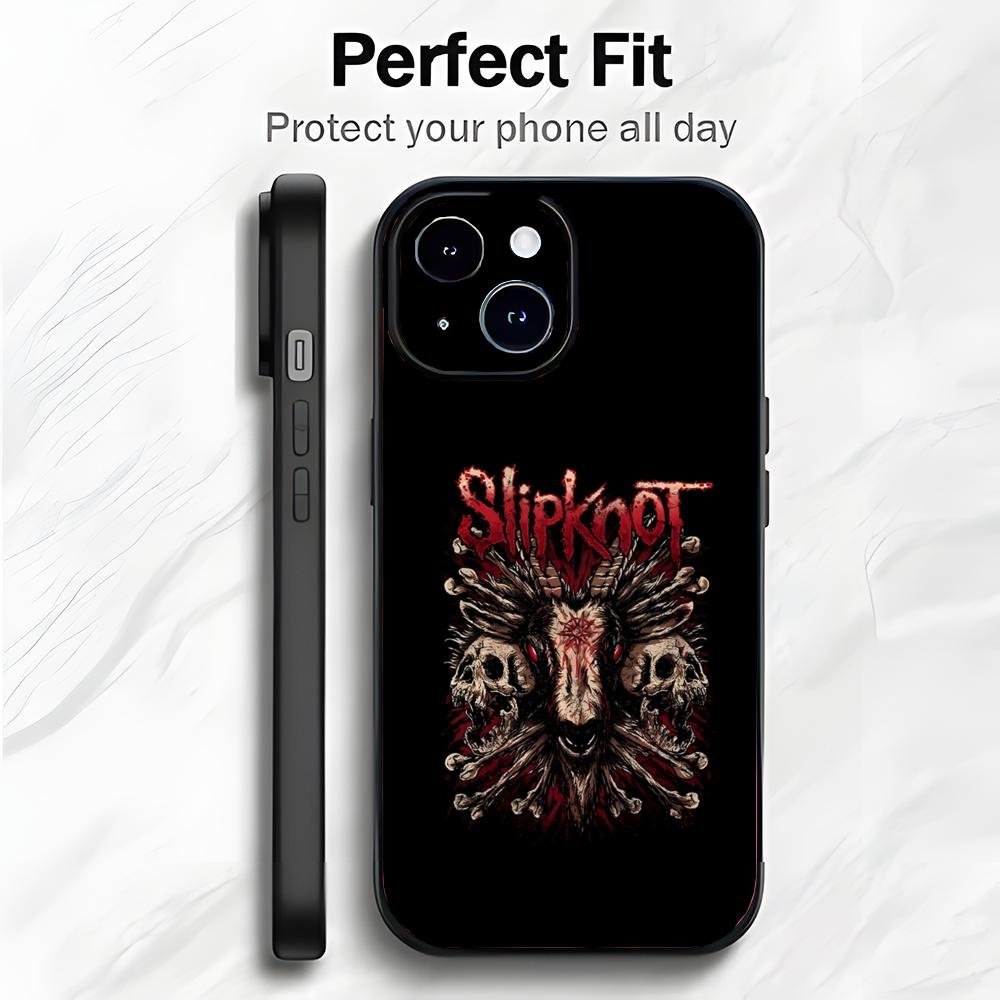 Чехол для телефона Heavy Metal Band S-Slipknot Чехол для телефона Мягкая упаковка Легкий Для iPhone17 16 15 14 13ProMax