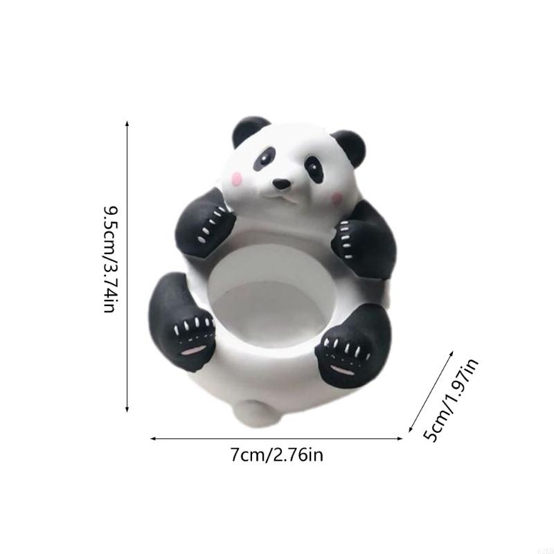 Подсвечник 62KD Panda с тонкой ручной работой для акцента в комнате