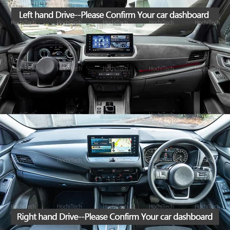 Dashboard Cover Protective Pad for Nissan Qashqai J12 2021 2022 2023 2024 Car Dash Board Sunshade Anto-UV Carpet