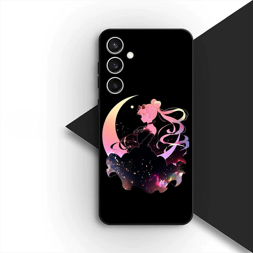 Soft Cover for Xiaomi Redmi Note 12 11 10 A3 Pro 10A 10C 12C Note12 5G 4G Casing Phone Case Girl S-Sailors Comics Star Moons