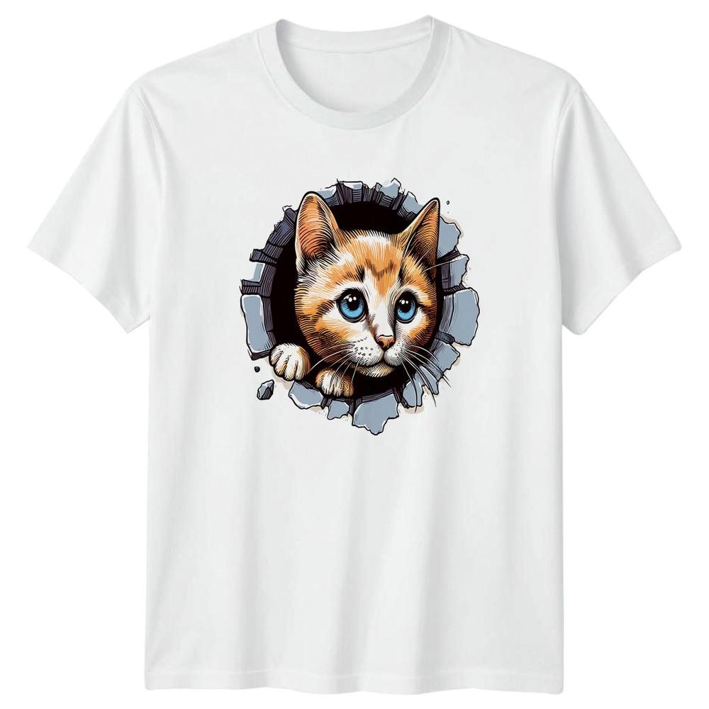 Kitten Cats Animals Unisexs TShirt Unisexs Tee Graphic Unisex Top Pet Lover