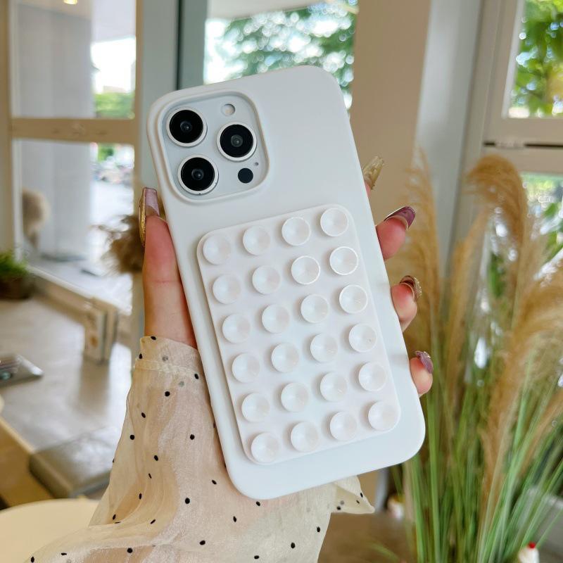 Многофункциональная силиконовая присоска - подставка для телефона и наклейка на заднюю панель