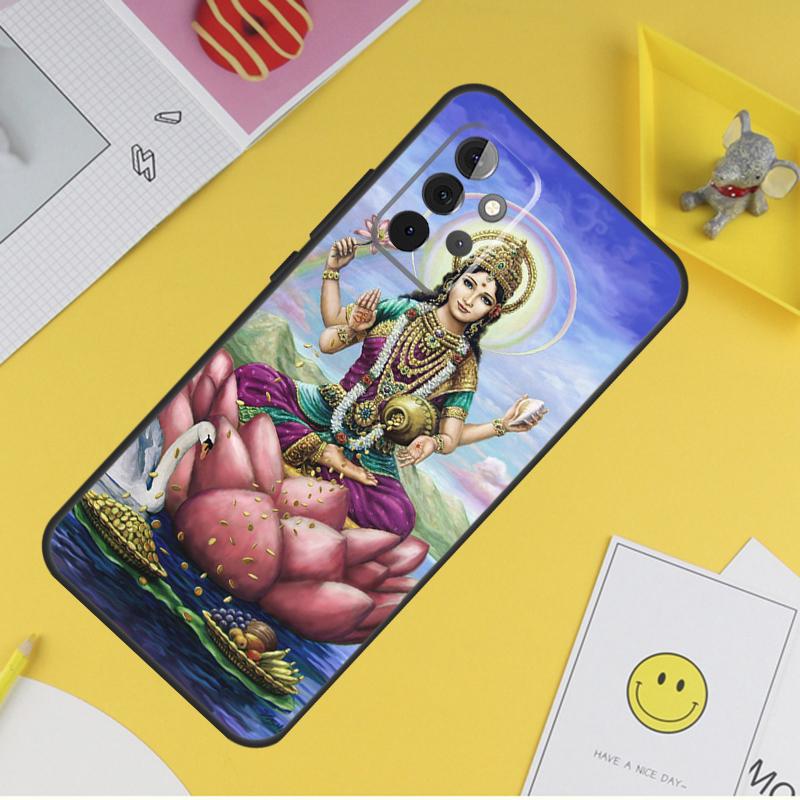 Чехол Lakshmi Hindu Goddess для Samsung Galaxy A54 A34 A14 A13 A33 A53 A12 A32 A52 A71 A51 A15 A25 A35 A55