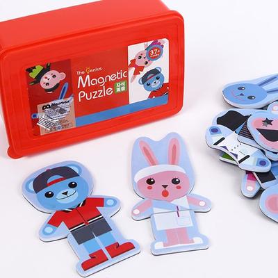 Головоломка-наряд для куклы Genius Magnetic / Магнитная головоломка Magnet Play