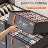 Large Underwear & Sock Storage Box with Dividers for Bedroom Drawers and Wardrobes