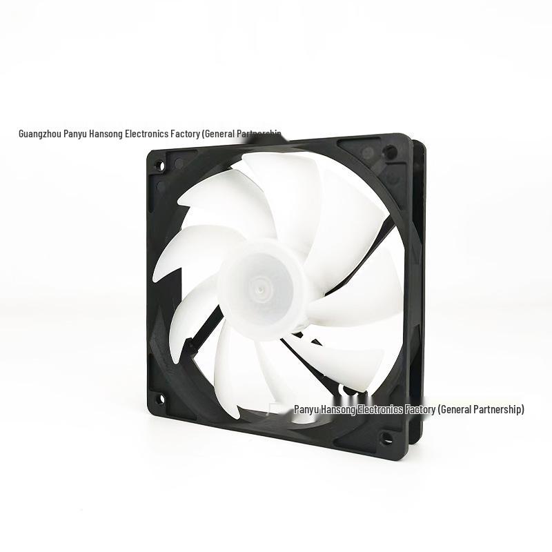 12 см RGB LED ультра-тихий вентилятор охлаждения корпуса настольного компьютера