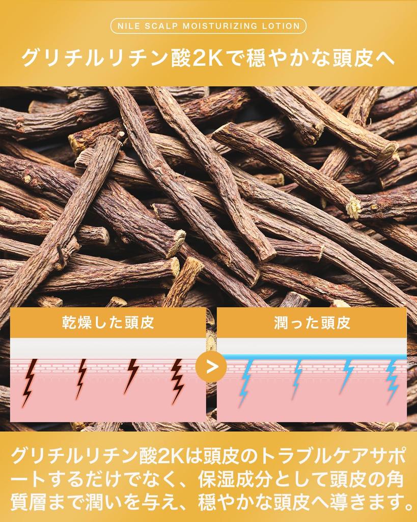 NILE Scalp Moisturizing Lotion for and Dryness Dandruff, Itching,