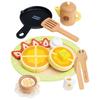 First Play House Pancake Cafe Set Magnet Wooden Toy Play House Woody Puddy &