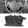 Для Renault Clio 3 2005-2013 Clio 3 RS перфорированная кожа из микрофибры, сшитый вручную чехол на руль, защитная отделка