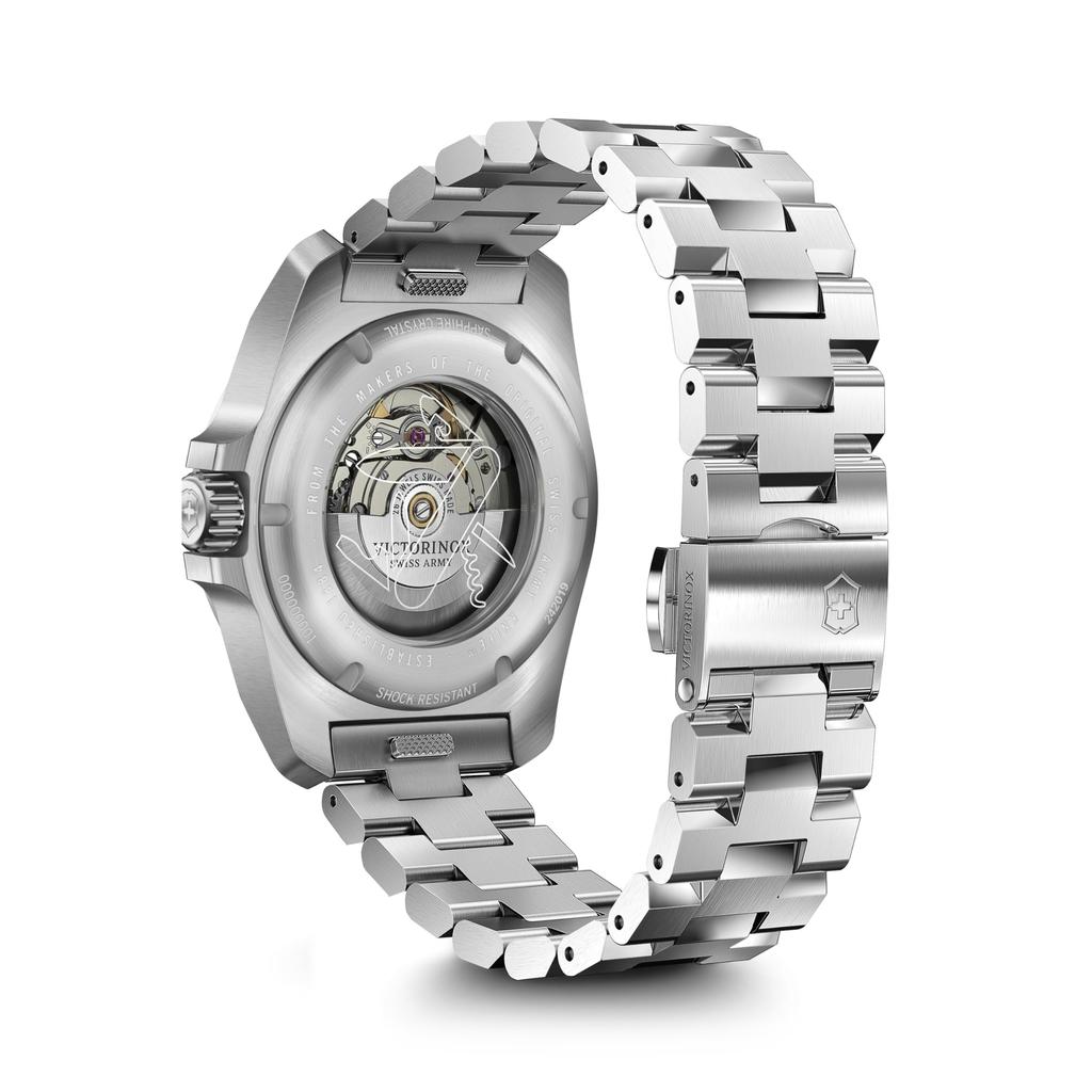 VICTORINOX автоматические часы аналоговые водонепроницаемые автоматические черный циферблат браслет из нержавеющей стали корпус из нержавеющей стали замена ремешка 5 лет гарантии