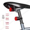 Smart Brake Taillight for Bicycles - Type-C Charging, Long Battery Life, Vibration Sensing Brake Warning