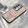 Ins Fruit Fashion Phone Case For Samsung Galaxy S25 Edge S24 S23 S22 S21 S20 Ultra Funda Silicone Silver Cover