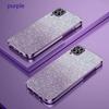 A 12 22 Luxury Gradient Glitter Plating Case For Samsung Galaxy A12 A22 4G A22S 5G Women Silicone Back Cover Funda Free Shipping
