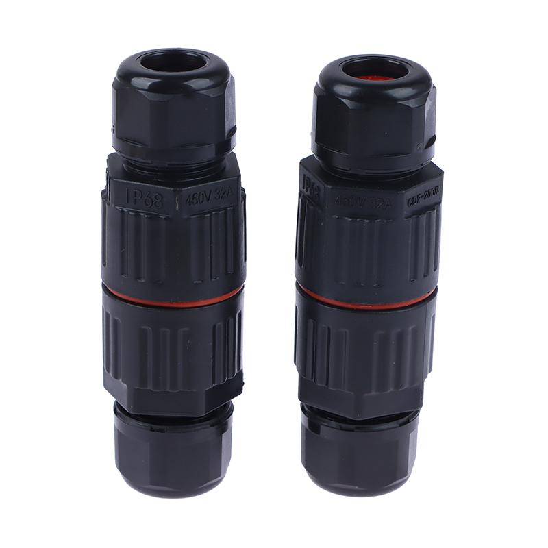 Ip68 Electrical Waterproof Connector Wire Cable 2/3 Pin Terminal Block Connector
