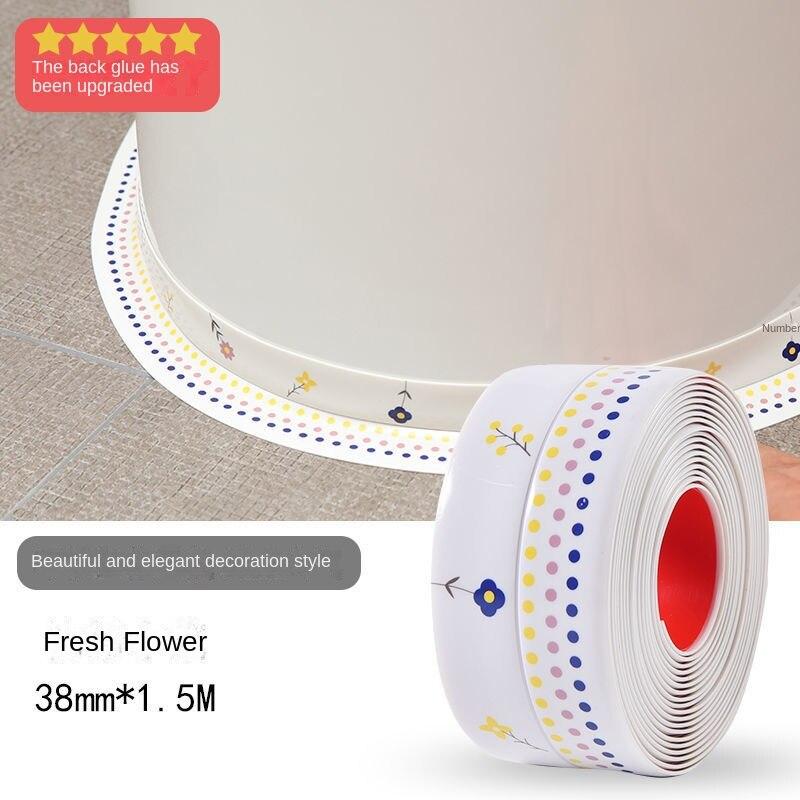 Водонепроницаемая наклейка на стену из ПВХ для кухни, водонепроницаемая наклейка для туалета, швея, бесшовная наклейка для раковины в ванной, против плесени