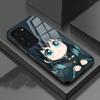 Чехол для телефона Muichiro Tokito из аниме для Samsung S26 S25 S24 FE S23 S22 S21 Plus S20 Ultra Note20Ultra Черная стеклянная крышка