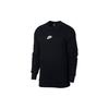 Nike Толстовки Мужские Черные С Круглым Вырезом Умеренные Обычные 928428-011