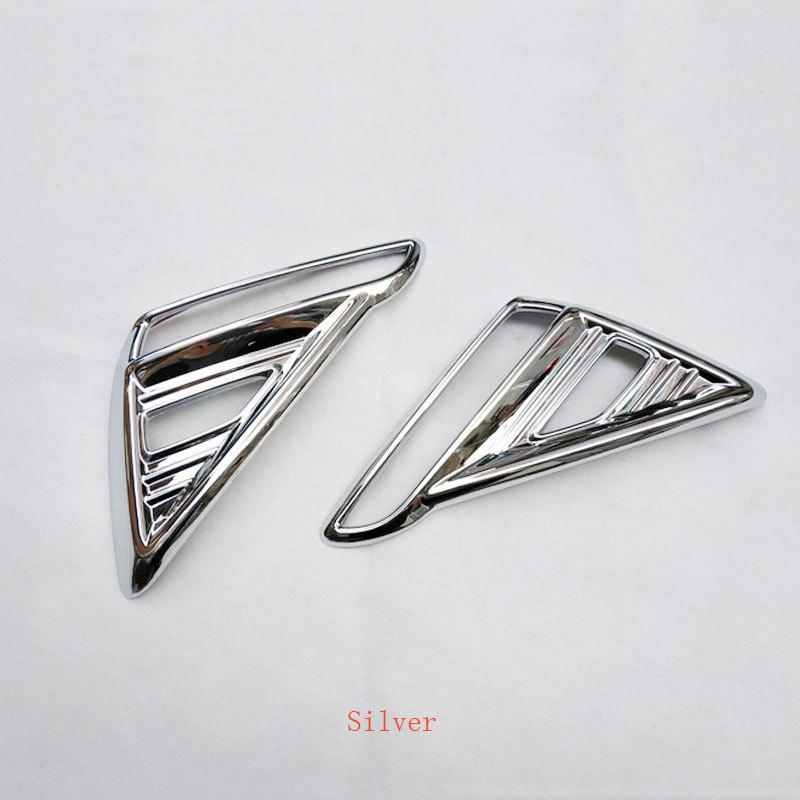 Rear Tail Fog Light Plastic Colors Carbon Fiber Cover for Kia Cerato K3 4 Chrome Rear Fog Lamp Car Styling Accessories
