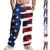 Мужские повседневные брюки с принтом «День независимости»