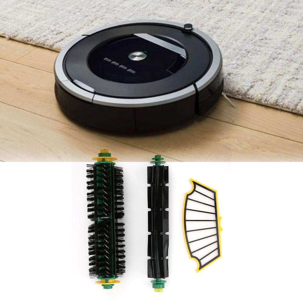 Комплект сменных деталей фильтра основной щетки, подходит для Roomba серии 500