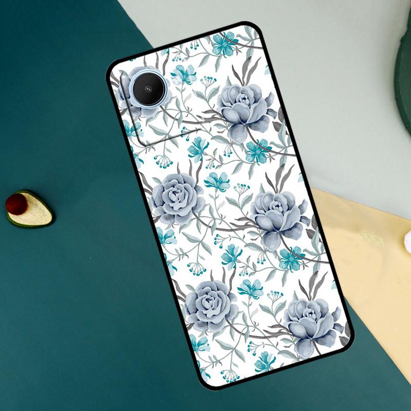 Чехол Painting Flowers Nature Leaves для Realme C63 C61 C71 C55 C67 C51 C75 C65 C53 C35 10 11 12 13 14 Pro Plus GT6 GT7 Pro