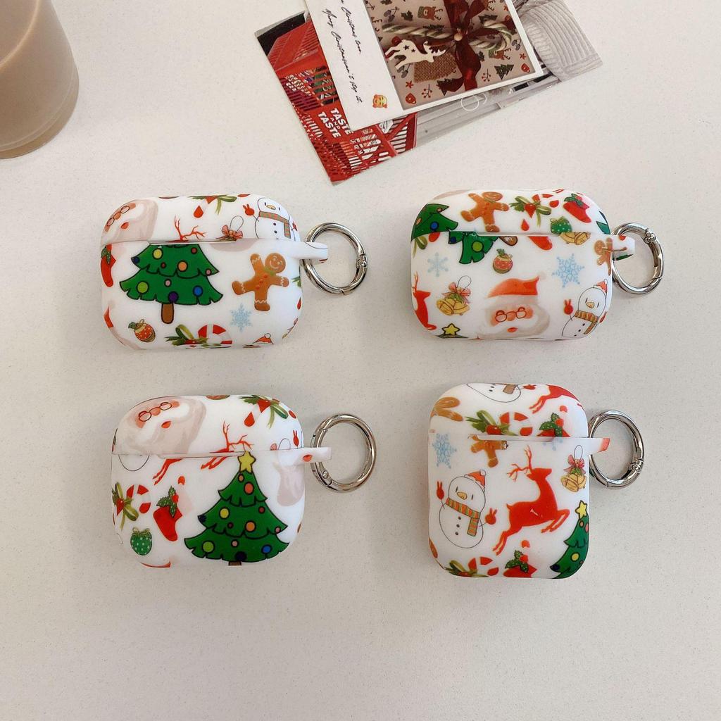 Защитный чехол для AirPods 4 — стильный дизайн с рисунком коровы для наушников