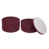Uxcell 20pcs Scrubber Scouring Pads 500 Grit Drill Power Brush Hook and Loop Surface Conditioning Discs Drill Scuffing Discs Scrub Pads for Home
