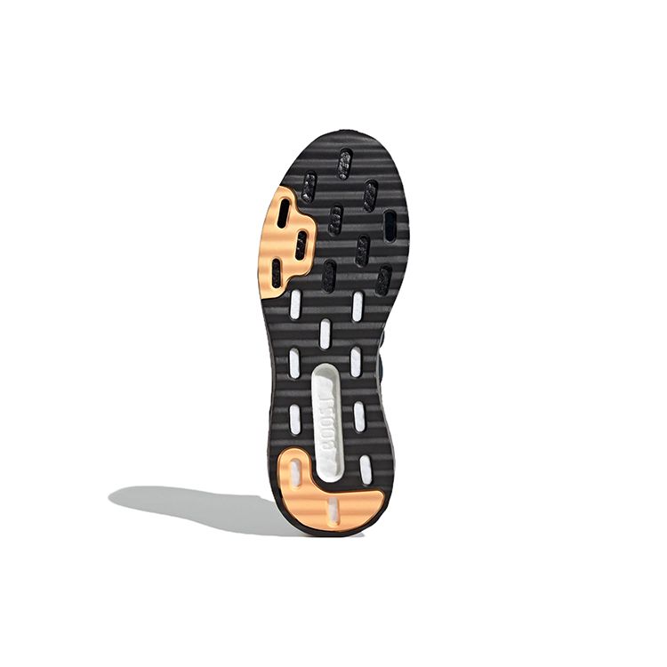 Adidas X_PLRBOOST Черные яркие мужские кроссовки Royal Royal Core-черный кислотно-оранжевый ID9598