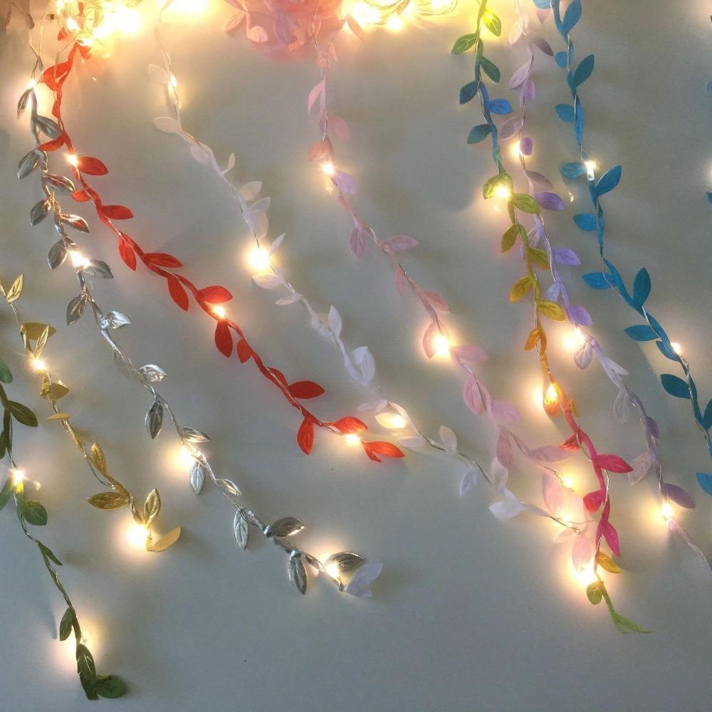 Multi Color Satin Ribbon Ultrasonic Cut Foliage Ribbon Handmade Bow Leaf Trim Tree Ornament