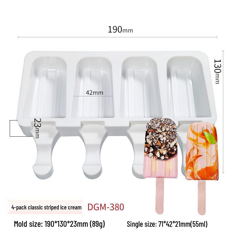 Силиконовая форма для мороженого Sanxin для домашнего детского эскимо, рождественских пирогов и шоколадных фруктов