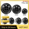 QMBR7 2025 Hots E60 7pcs 45mm 68mm 74mm 82mm Car Logo Front Hood Emblem rear boot badge for BMW E28 E32 E43 E52 E53 E63 E64 E93 E94 E8