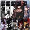 Чехол для телефона One P-Punch-Man Garou для Xiaomi Redmi Note 15 14 14S 13 12S 12 Pro Plus 11S 11 11T 11E 10S 10 + Мягкая задняя крышка из ТПУ