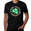 My first St Patricks Day cute kawaii Irish shamrock lucky clover for kids TShirt mens graphic t shirts TShirt