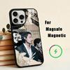 КРУТОЙ Чехол для телефона с изображением актера A-Adrien B-Brody для iPhone17,16,15,14,13,12,11 Plus,Pro Max Магнитный Для Magsafe Беспроводной Зарядки