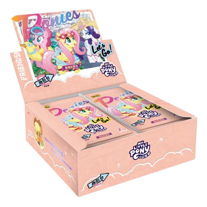 Оригинальные Карты My Little Pony Милые Забавные Вечеринка Дружба Вечные Карты SGR Принцесса Аниме Игра Коллекционные Карты Игрушки Подарки