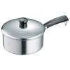 Honma Seisakusho Single Pot Silver Size 24cm Standard Series Saucepan 24cm 15024
