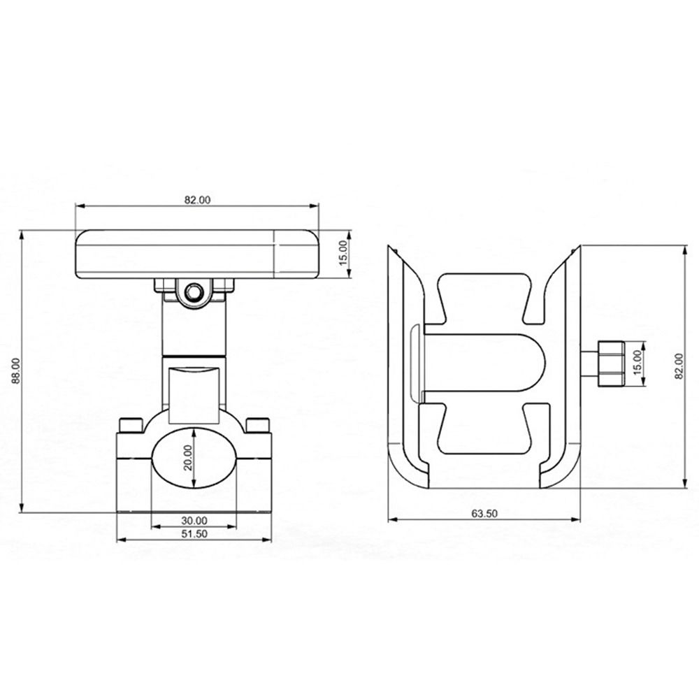 Handlebar Motorbike Accessories MTB Road Mobilephone Support Bike Phone Holder Bicycle Mount