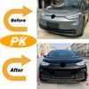 For VW ID.3 ID3 2019 2020 2021 2022 Automobile Front Bumper Lip Car Front Chin Spoiler Spoiler Body Decorate Modification Kit