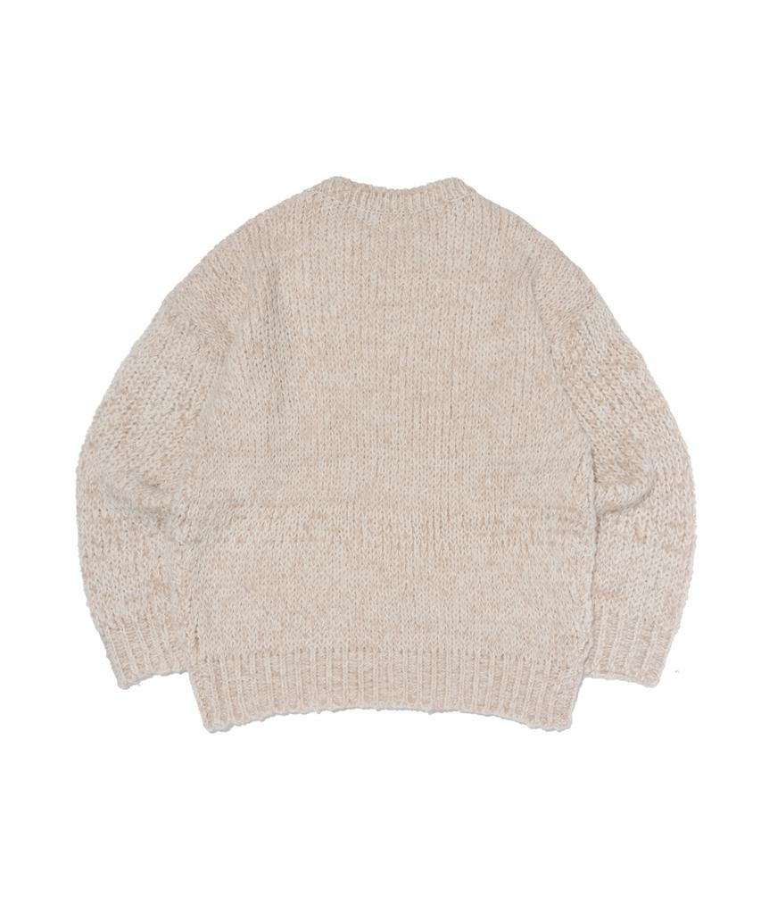 OTHERFITS Alpaca Round Wool Knit (Ivory)
