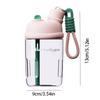 Heat-resistant Water Cup Portable Tea Kettle Convenient Double Drinking Water Bottle  Kid